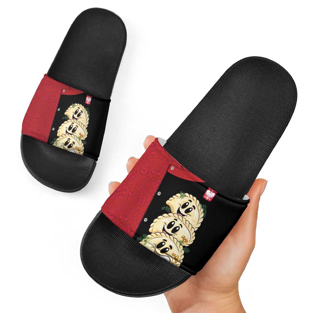 Poland Pierogi Slide Sandals Polish National Dumplings