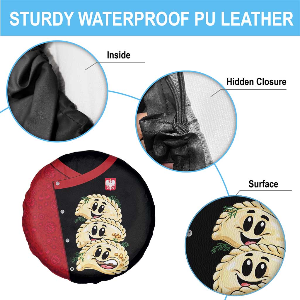 Poland Pierogi Spare Tire Cover Polish National Dumplings
