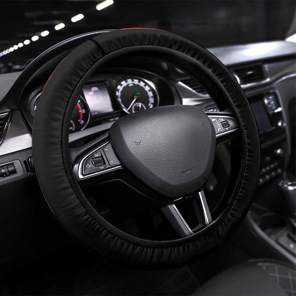 Poland Pierogi Steering Wheel Cover Polish National Dumplings