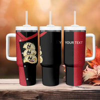 Personalized Poland Pierogi Tumbler With Handle Polish National Dumplings