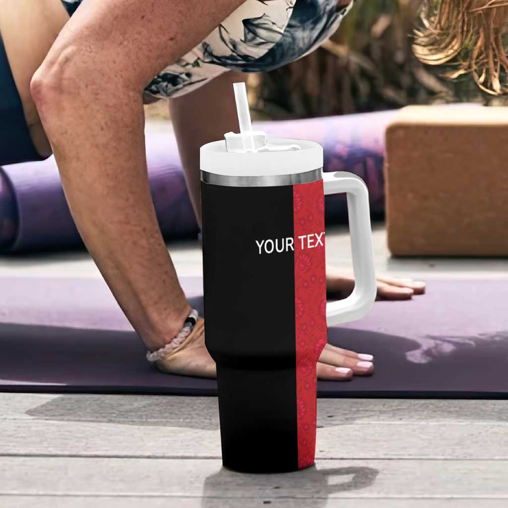 Personalized Poland Pierogi Tumbler With Handle Polish National Dumplings