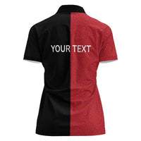Personalized Poland Pierogi Women Polo Shirt Polish National Dumplings