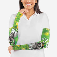 Funny Raccoon St Patrick's Day Arm Sleeves It's Me I Am the Shenanigans