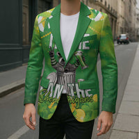 Funny Raccoon St Patrick's Day Blazer It's Me I Am the Shenanigans