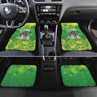 Funny Raccoon St Patrick's Day Car Mats It's Me I Am the Shenanigans