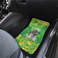 Funny Raccoon St Patrick's Day Car Mats It's Me I Am the Shenanigans