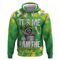 Funny Raccoon St Patrick's Day Hoodie It's Me I Am the Shenanigans