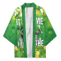 Funny Raccoon St Patrick's Day Kimono It's Me I Am the Shenanigans