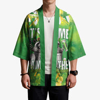 Funny Raccoon St Patrick's Day Kimono It's Me I Am the Shenanigans