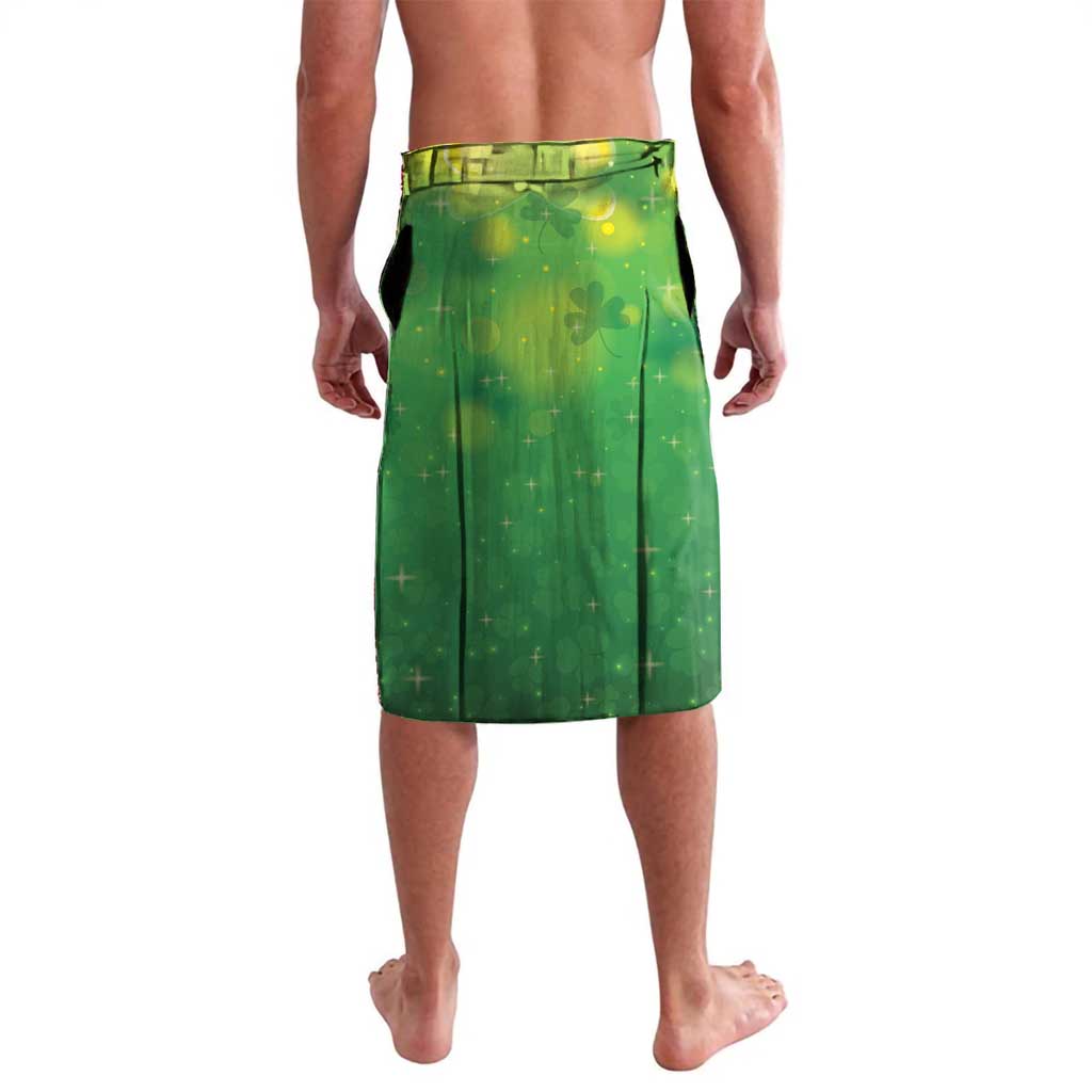 Funny Raccoon St Patrick's Day Lavalava It's Me I Am the Shenanigans