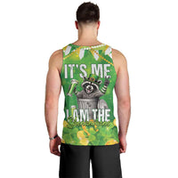 Funny Raccoon St Patrick's Day Men Tank Top It's Me I Am the Shenanigans
