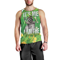 Funny Raccoon St Patrick's Day Men Tank Top It's Me I Am the Shenanigans
