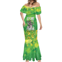 Funny Raccoon St Patrick's Day Mermaid Dress It's Me I Am the Shenanigans
