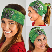 Funny Raccoon St Patrick's Day Neck Gaiter It's Me I Am the Shenanigans
