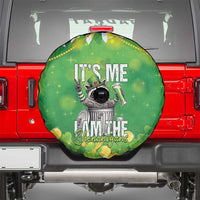 Funny Raccoon St Patrick's Day Spare Tire Cover It's Me I Am the Shenanigans