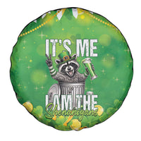 Funny Raccoon St Patrick's Day Spare Tire Cover It's Me I Am the Shenanigans