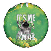 Funny Raccoon St Patrick's Day Spare Tire Cover It's Me I Am the Shenanigans