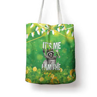Funny Raccoon St Patrick's Day Tote Bag It's Me I Am the Shenanigans