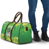 Funny Raccoon St Patrick's Day Travel Bag It's Me I Am the Shenanigans