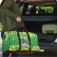 Funny Raccoon St Patrick's Day Travel Bag It's Me I Am the Shenanigans