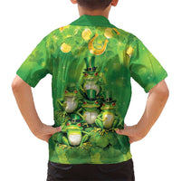 Funny Frog St Patrick's Day Hawaiian Shirt Lucky Shamrock Frog