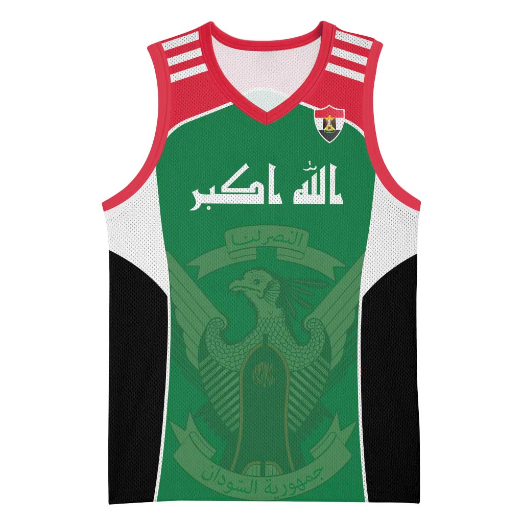 Custom World Football 2026 Iraq Basketball Jersey Eagle of Saladin Championship Spirit