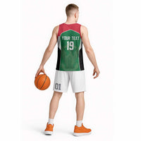 Custom World Football 2026 Iraq Basketball Jersey Eagle of Saladin Championship Spirit