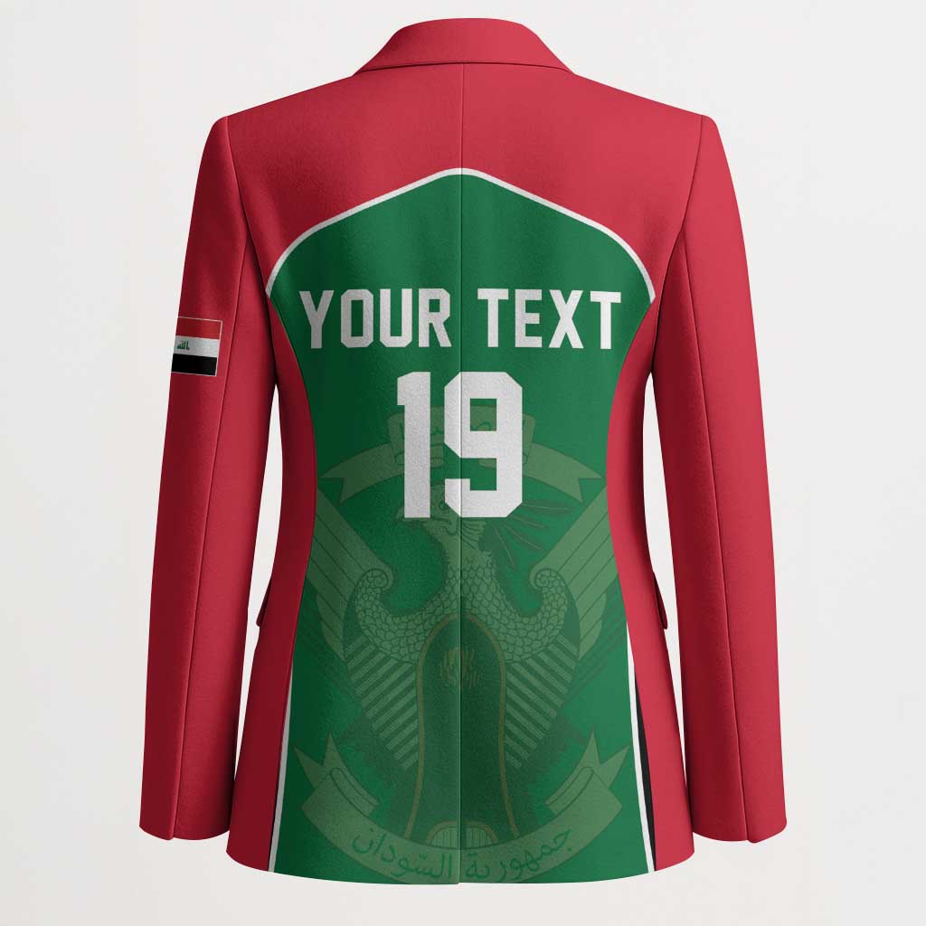 Custom World Football 2026 Iraq Blazer Eagle of Saladin Championship Spirit