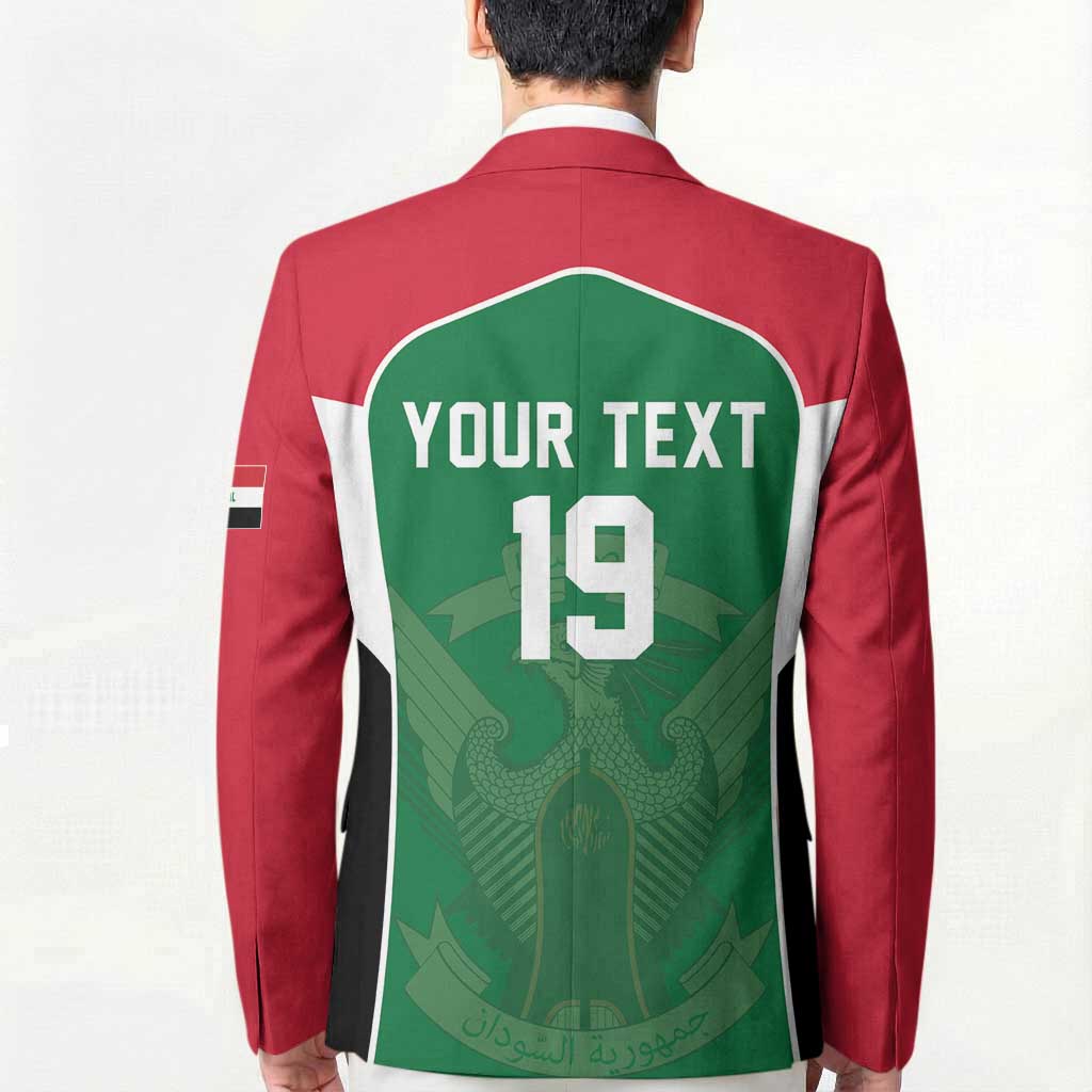 Custom World Football 2026 Iraq Blazer Eagle of Saladin Championship Spirit