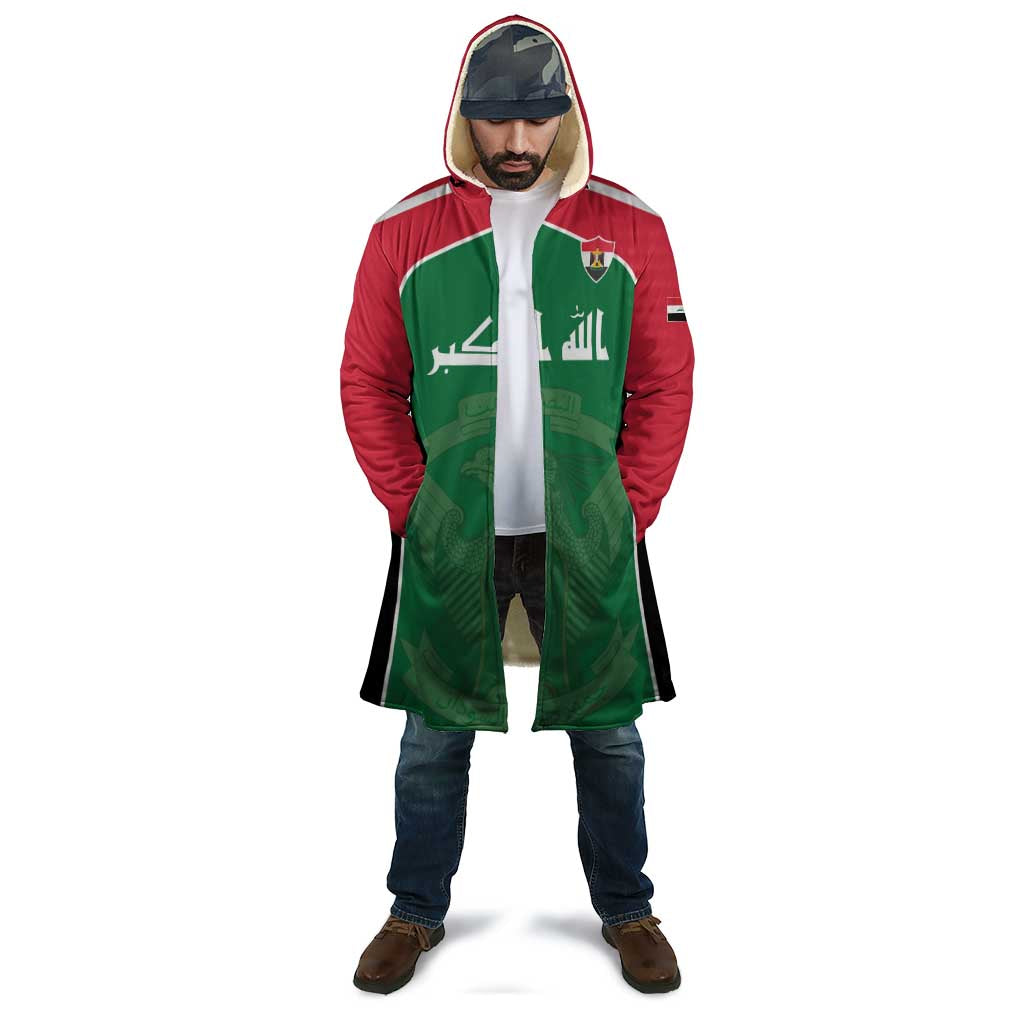Custom World Football 2026 Iraq Cloak Eagle of Saladin Championship Spirit