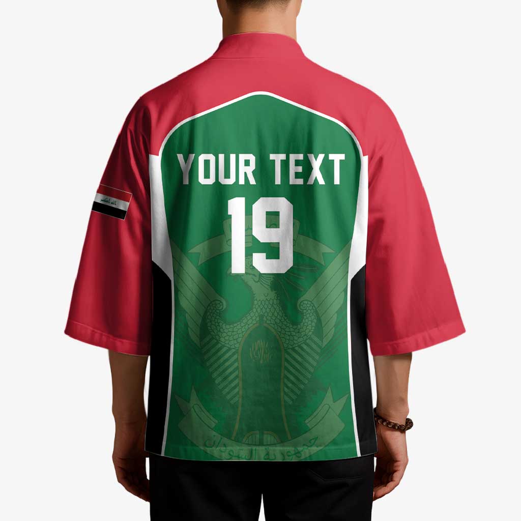 Custom World Football 2026 Iraq Kimono Eagle of Saladin Championship Spirit