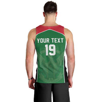 Custom World Football 2026 Iraq Men Tank Top Eagle of Saladin Championship Spirit