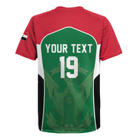 Custom World Football 2026 Iraq Rugby Jersey Eagle of Saladin Championship Spirit