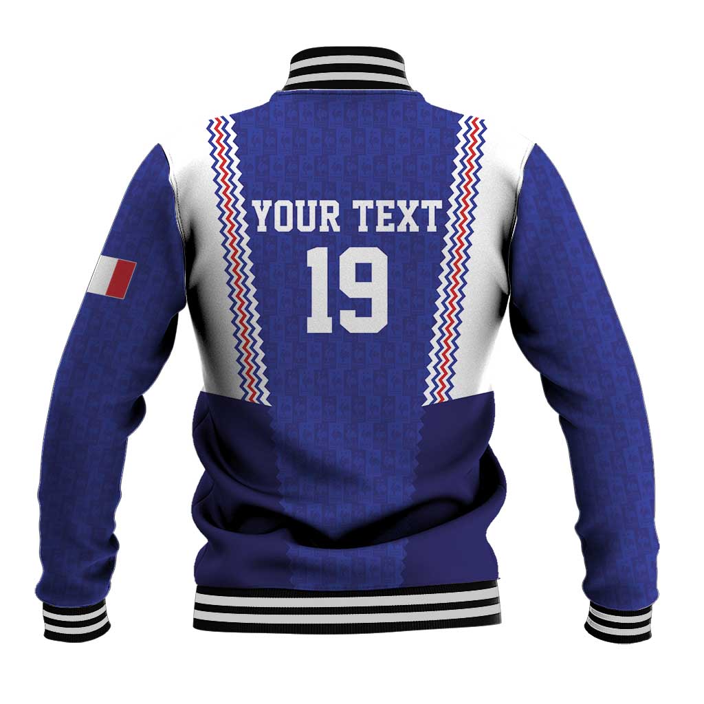 Custom World Football 2026 France Baseball Jacket Allez Les Bleus Go Champions