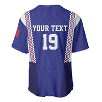 Custom World Football 2026 France Baseball Jersey Allez Les Bleus Go Champions