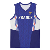 Custom World Football 2026 France Basketball Jersey Allez Les Bleus Go Champions