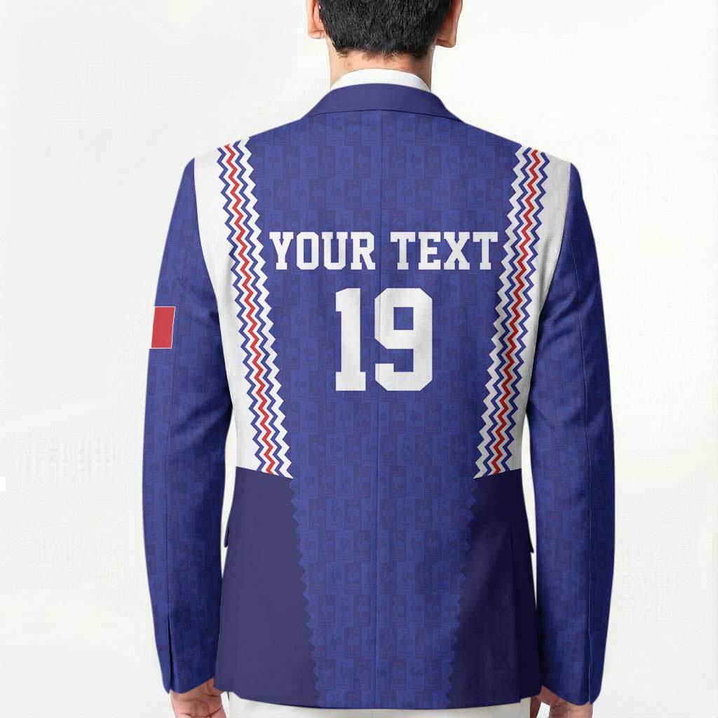 Custom World Football 2026 France Blazer Allez Les Bleus Go Champions