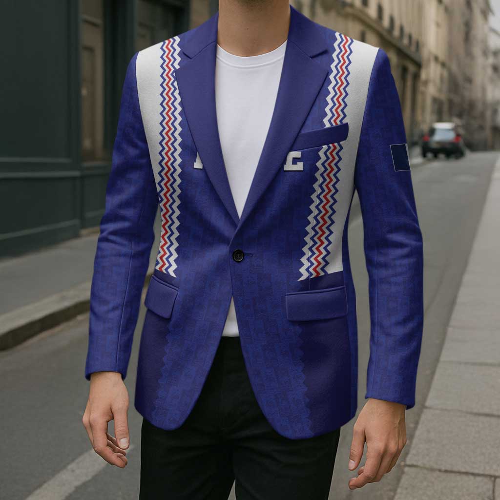 Custom World Football 2026 France Blazer Allez Les Bleus Go Champions