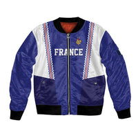 Custom World Football 2026 France Bomber Jacket Allez Les Bleus Go Champions