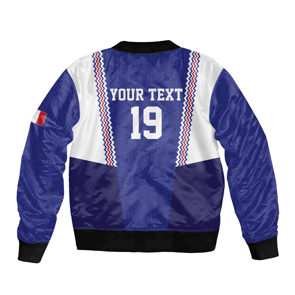 Custom World Football 2026 France Bomber Jacket Allez Les Bleus Go Champions
