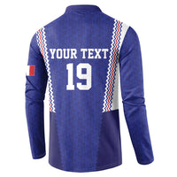 Custom World Football 2026 France Button Sweatshirt Allez Les Bleus Go Champions