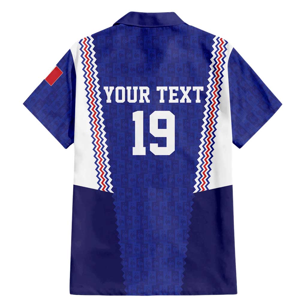 Custom World Football 2026 France Hawaiian Shirt Allez Les Bleus Go Champions