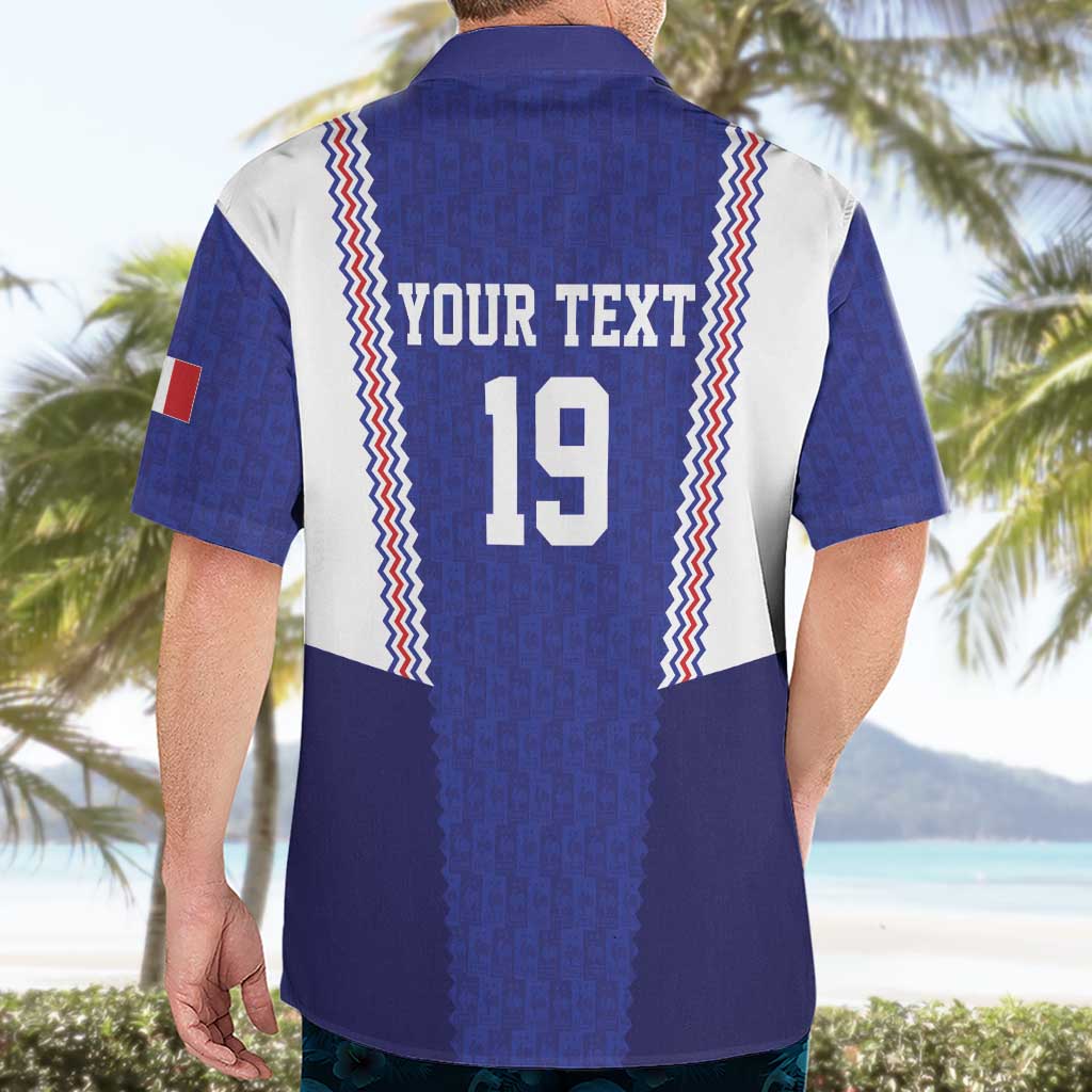Custom World Football 2026 France Hawaiian Shirt Allez Les Bleus Go Champions