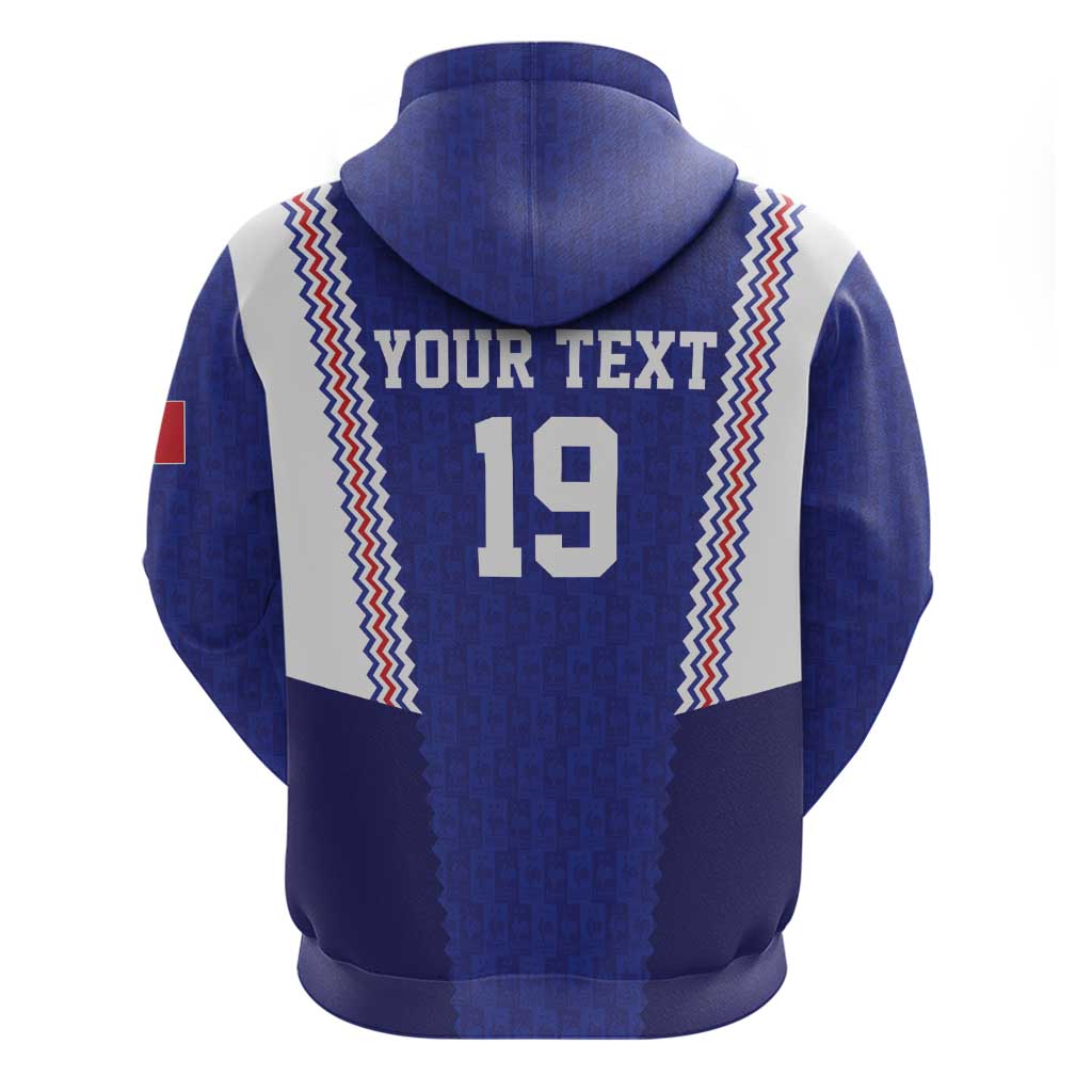 Custom World Football 2026 France Hoodie Allez Les Bleus Go Champions