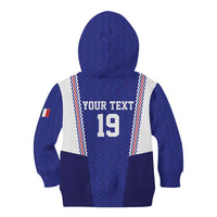 Custom World Football 2026 France Kid Hoodie Allez Les Bleus Go Champions