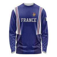 Custom World Football 2026 France Long Sleeve Shirt Allez Les Bleus Go Champions