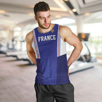 Custom World Football 2026 France Men Tank Top Allez Les Bleus Go Champions