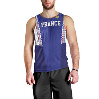 Custom World Football 2026 France Men Tank Top Allez Les Bleus Go Champions