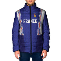 Custom World Football 2026 France Padded Jacket Allez Les Bleus Go Champions