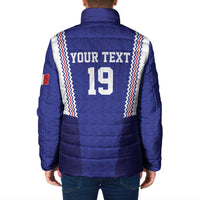 Custom World Football 2026 France Padded Jacket Allez Les Bleus Go Champions